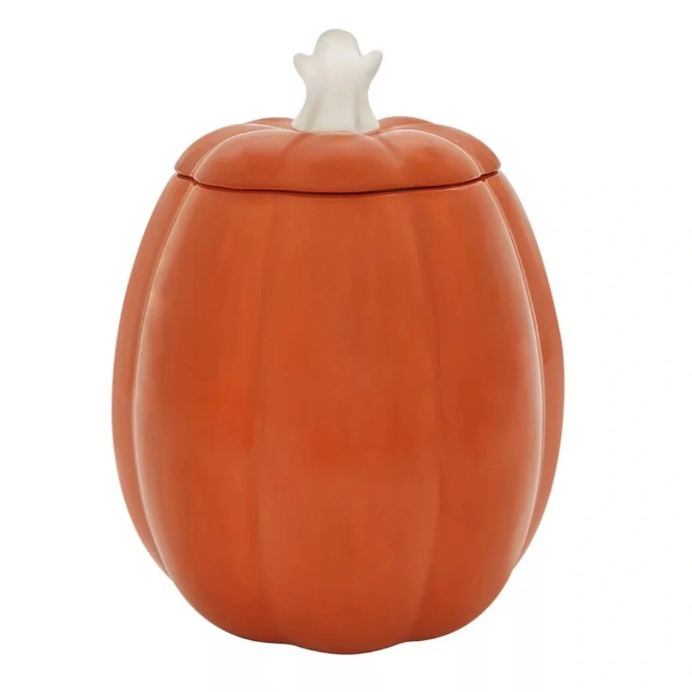 NWT Celebrate Together™ Halloween Ceramic Jack-'O'-Lantern Candy Bowl Home Decor - Picture 7 of 11